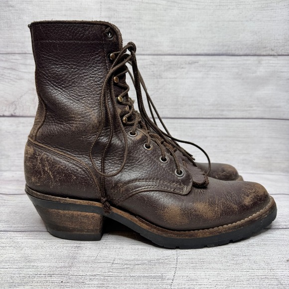 White´s Boots Women´s size 8 Leather Lace Up Work...